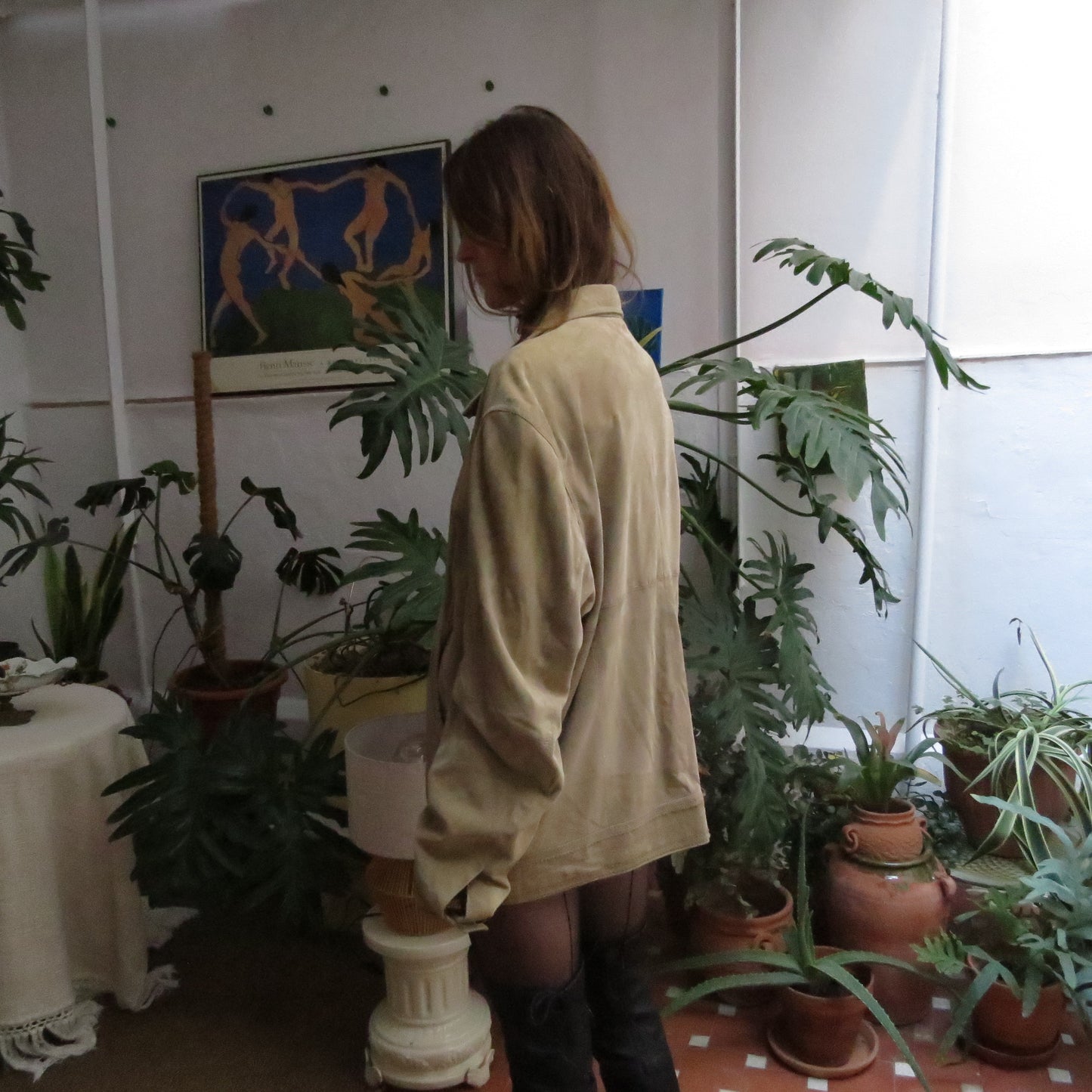Roberto Cavalli Suede Jacket – Size XXXL