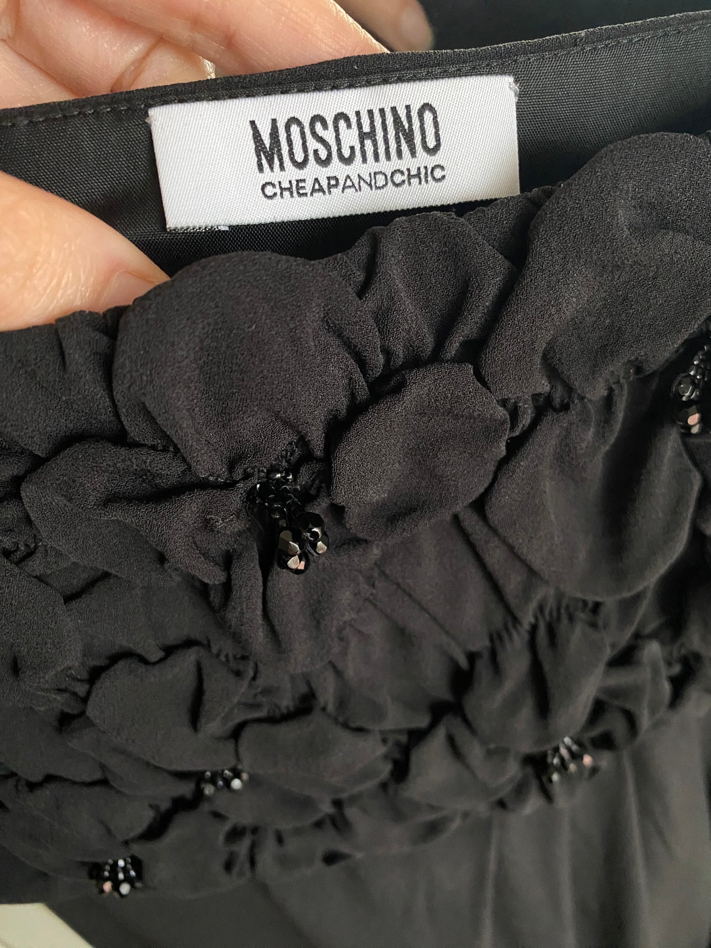 Moschino Cheap and Chic Silk Dress
