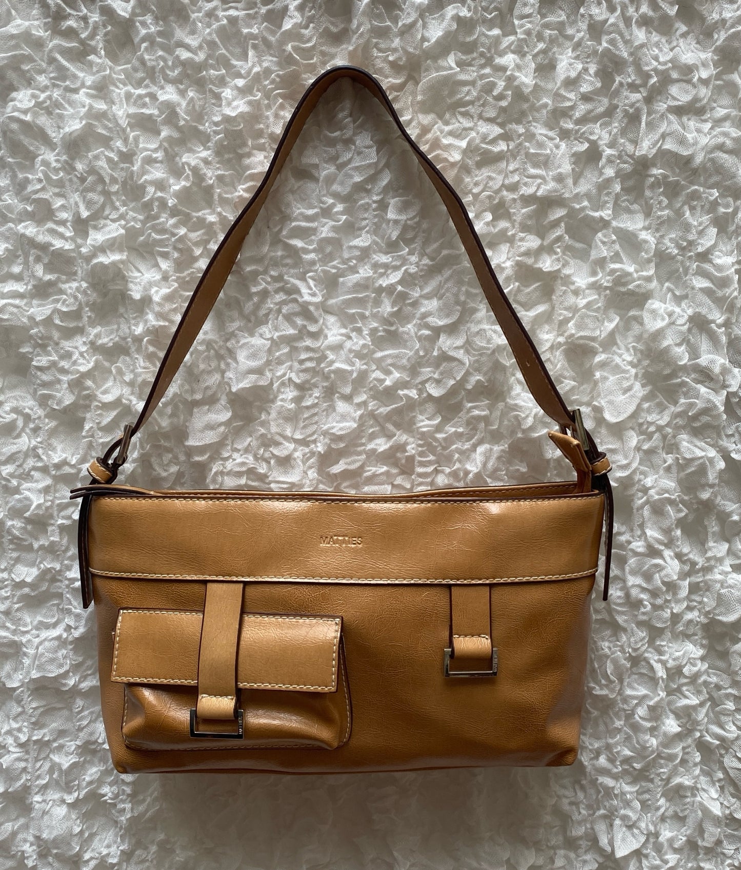 Matties Leather Shoulder Bag – Made in Spain
