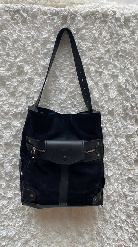 Liebeskind Berlin Suede Shoulder Bag – Dual Strap Design