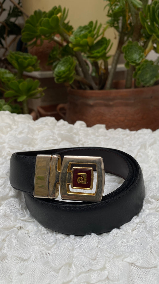 Vintage Pierre Cardin Leather Belt – 103 cm