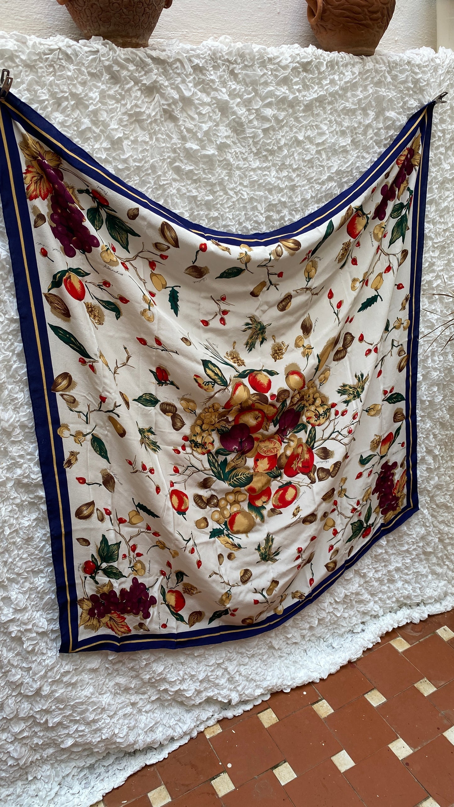 Vintage silk scarf