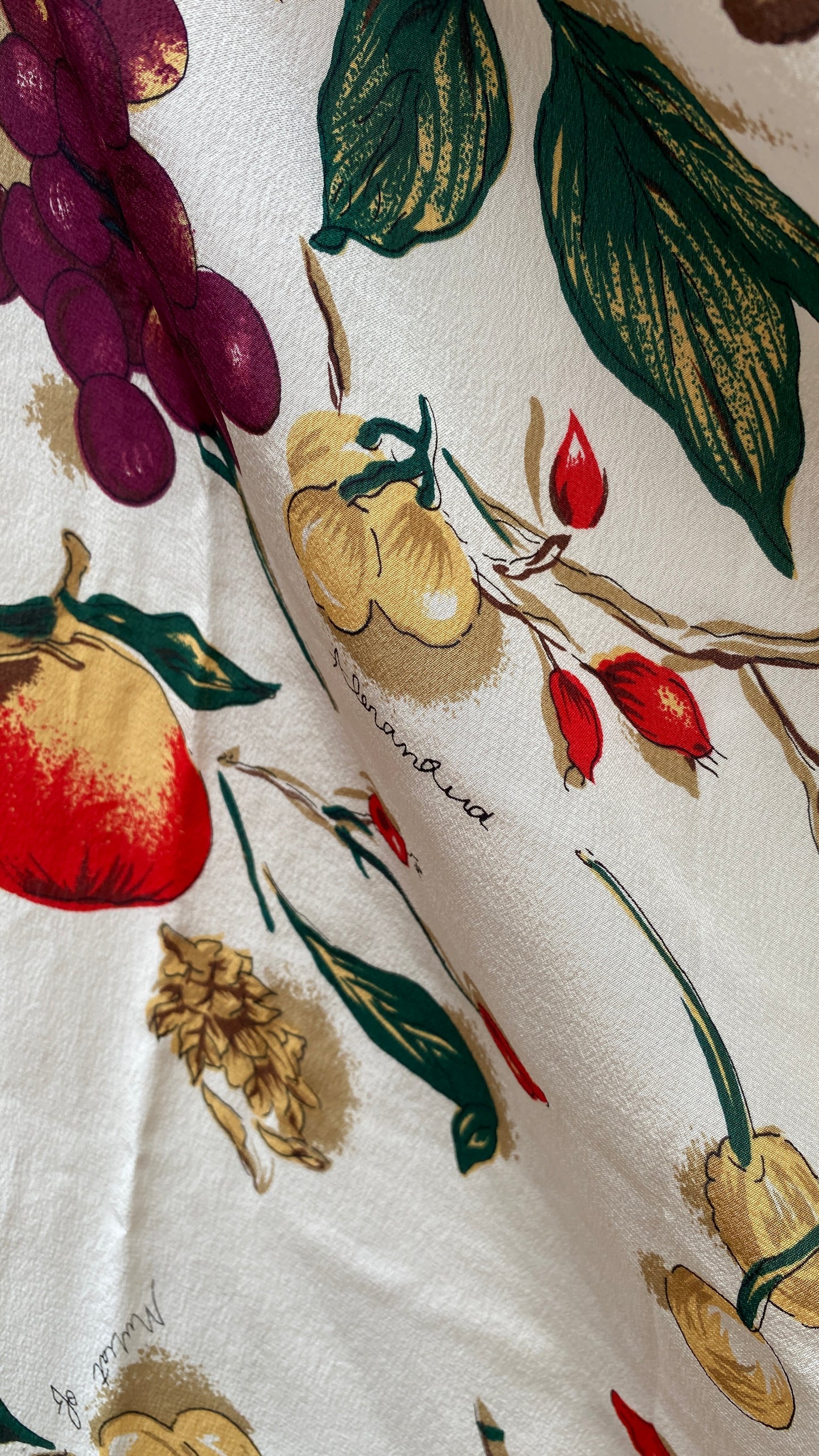 Vintage silk scarf