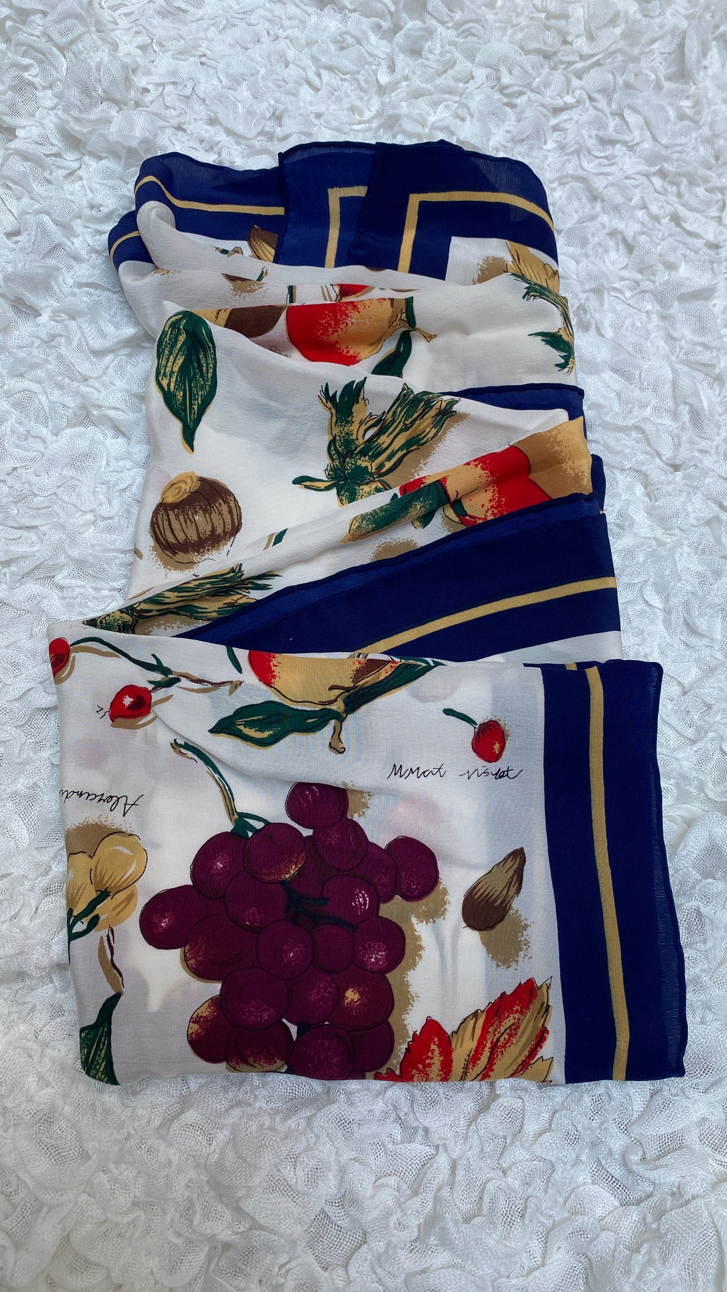 Vintage silk scarf